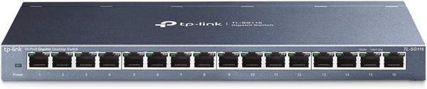 Tp-Link Tl-Sg116, 16-Port Gigabit Desktop Switch - Image 1