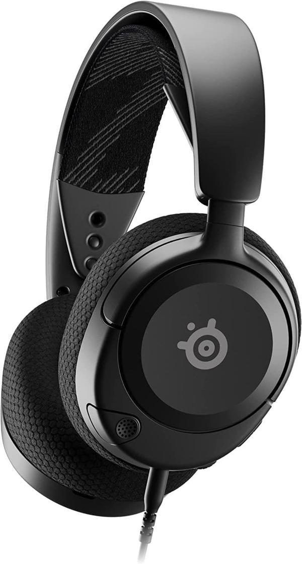 Steelseries Arctis Nova 1 – Multi-Platform Gaming Kulaklık – Hi-Fi Sürücü – 360° Surround Ses – Airw - Image 1