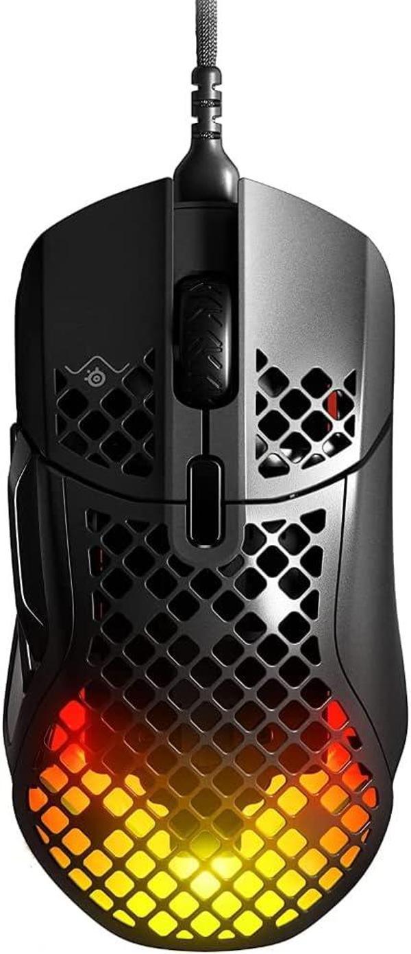 Steelseries Aerox 5 Gaming Mouse 9 Programlanabilir Tuş Ip54 Pc/Mac – Fps, Moba Battle Royale Mmos R - Image 1