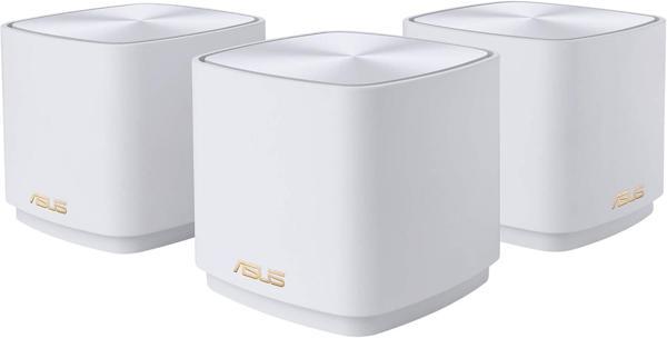 Asus Zenwifi Xd4 Plus Ax1800 Wifi6 Dual-Band Kablosuz Mesh Sistemi (Beyaz, Üçlü Paket) - Image 1