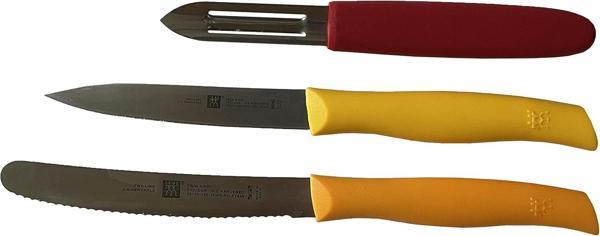 Zwilling Twin Grip Bıçak Seti, Paslanmaz Çelik, 3 Parça - Image 1