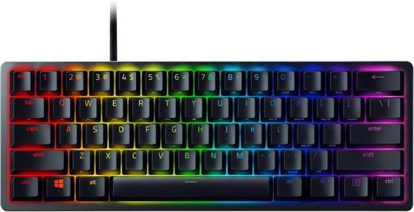 Razer Huntsman Mini (Mor Anahtar) - Opto-Mekanik Anahtarlı Kompakt% 60 Oyun Klavyesi (Pbt Tuş Başlık - Image 1