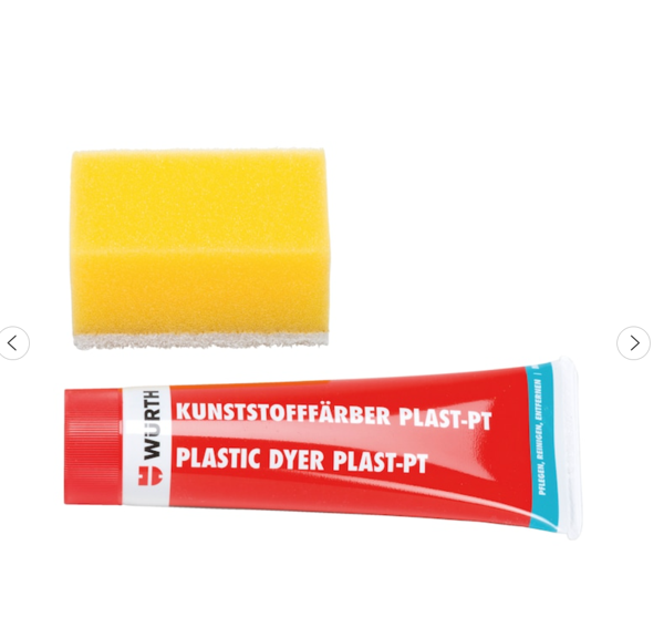 Würth Plastik Boyası Süngerli Siyah 75 Ml - Image 1