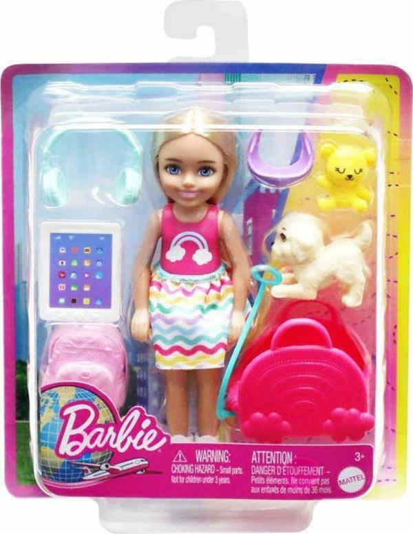 Barbie Chelsea Seyahatte Bebek ve Aksesuarları - Image 1