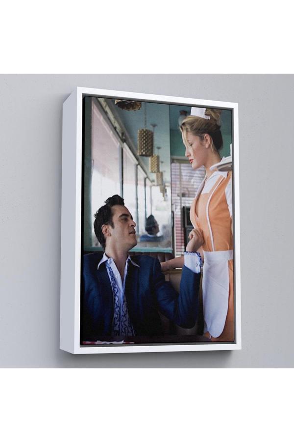 Ahşap Çerçeveli Joaquin Phoenix'İn Michael Muller Film Tablosu-7796 - Image 1