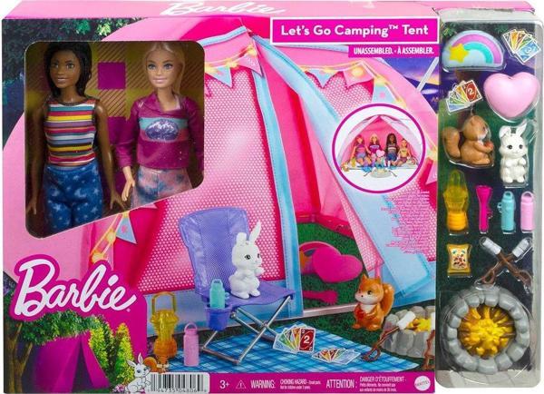 Barbie HGC18 Barbie Malibu ve Brooklyn Kampta Oyun Seti - Image 1