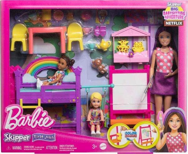 Barbie Skipper Bebek Bakıcılığı Eğlencesi Oyun Seti - Image 1