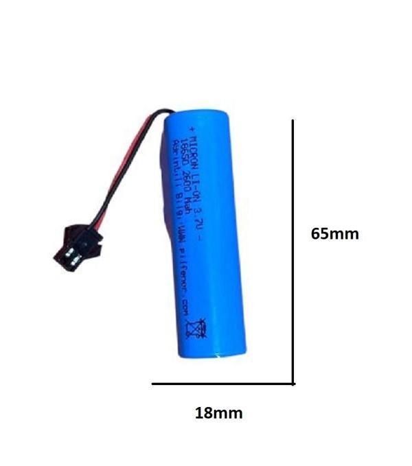 3.7Volt 2600 Mah Lı-on Şarjlı Pil 5066 - Image 1