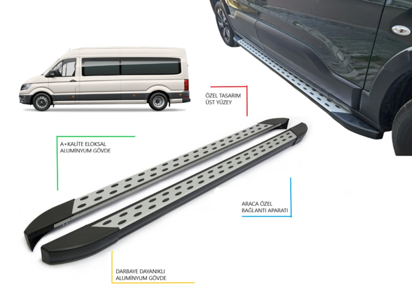 CRAFTER UZUN ŞASE NOKTALI YAN BASAMAK 2019 2020 2021 2022 2023 2024 2025 2026 2027 - Image 1