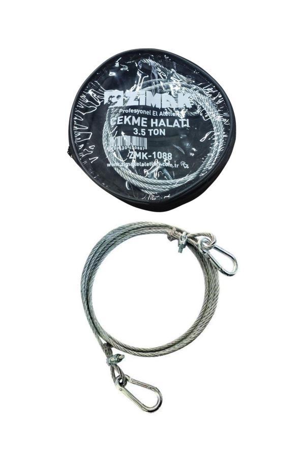 ZİMAK ÇEKME HALATI 3 MT 3,5 TON (ZMK-1088) - Image 1