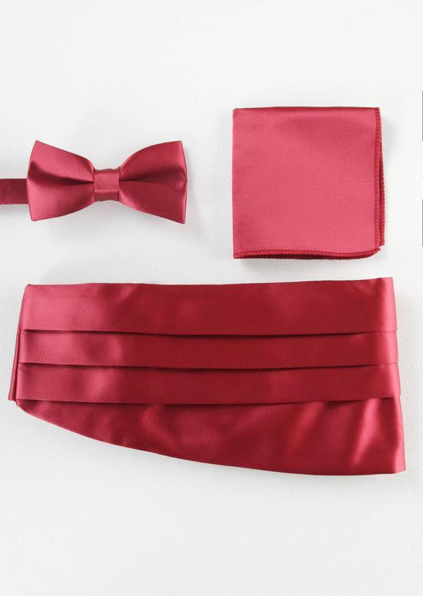 Bordo Papyon Kuşak Takım - Image 1