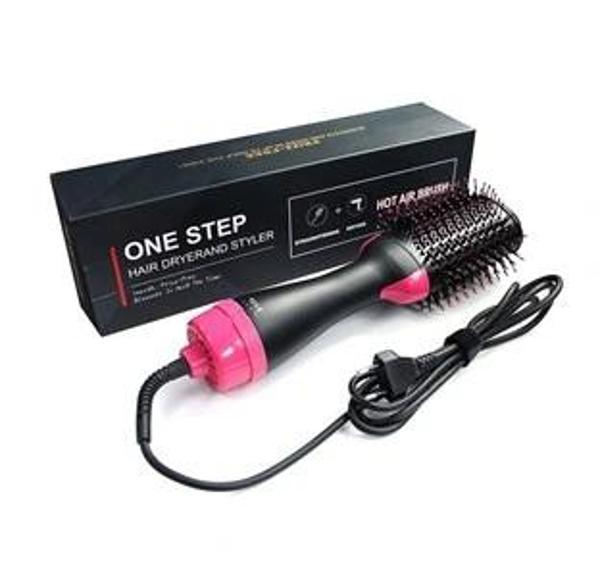 2in1 One Step Kurutmalı Saç Düzleştirici - Elektrikli Fön Tarak 1200w - Image 1