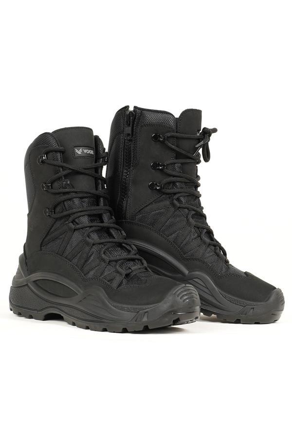 Vogel C 1491 Fermuarlı Bot Canyon Siyah - Image 1