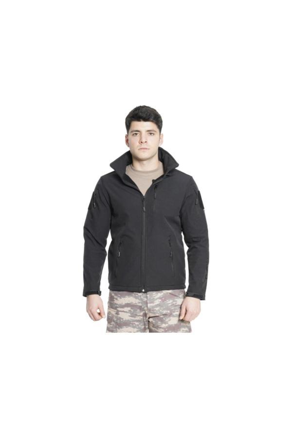 Vogel Softshell Yağmur Geçirmez Mont Siyah - Image 1