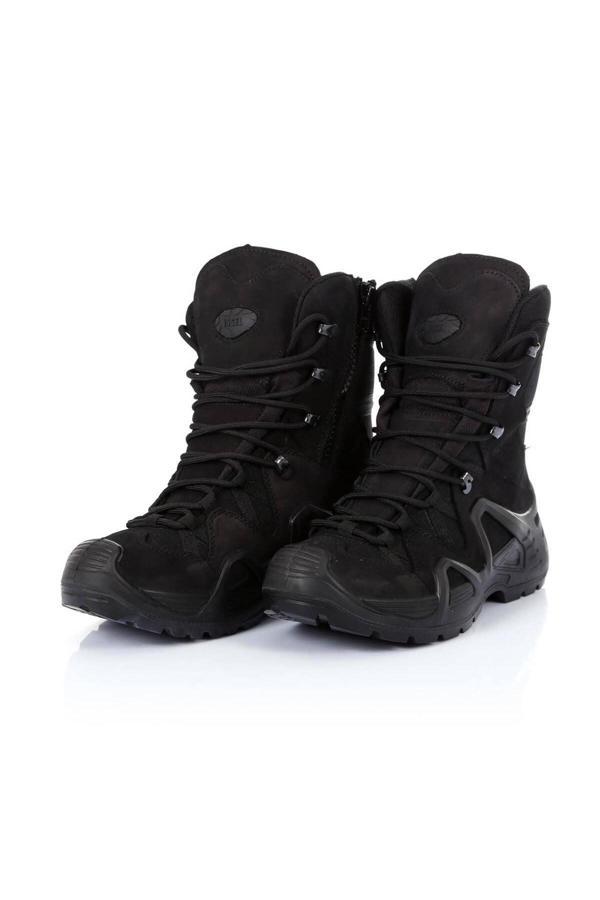 Vogel M1491 Fermuarlı Siyah Askeri Bot 4 Mevsim - Image 1