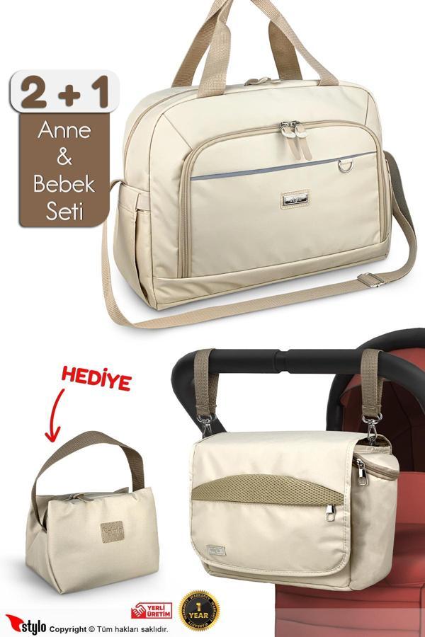 X Pro Stroller Bebek Arabası Çantası+Urban Anne Bebek Bakım Omuz Çantası Termos Çanta Hediyeli - Image 1