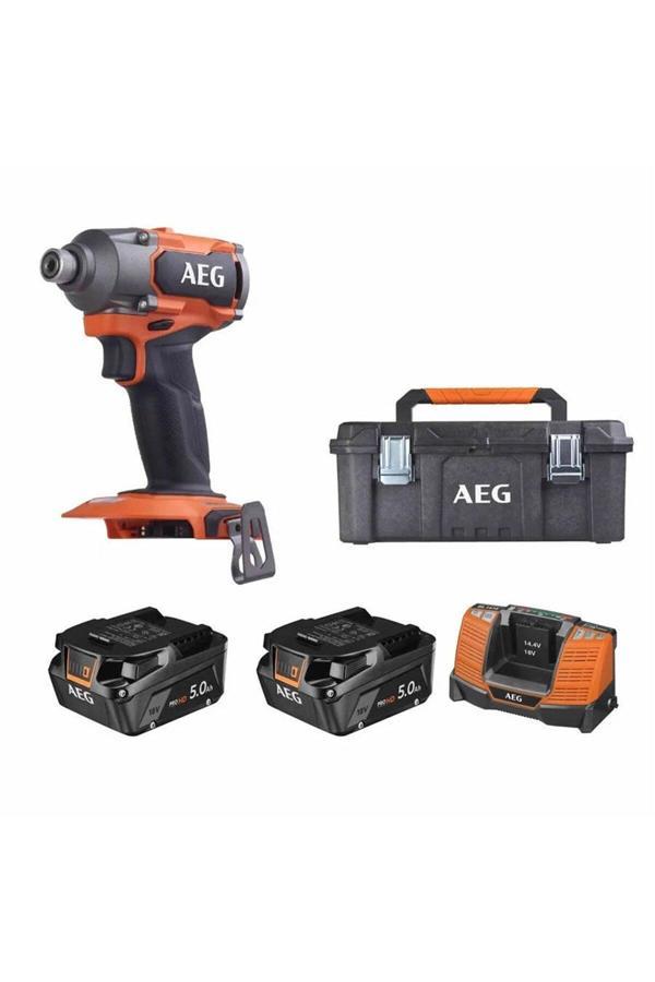 AEGBss18c3b3 5.0 Ah Kömürsüz Darbeli Akülü Vidalama (T4937472015) - Image 1