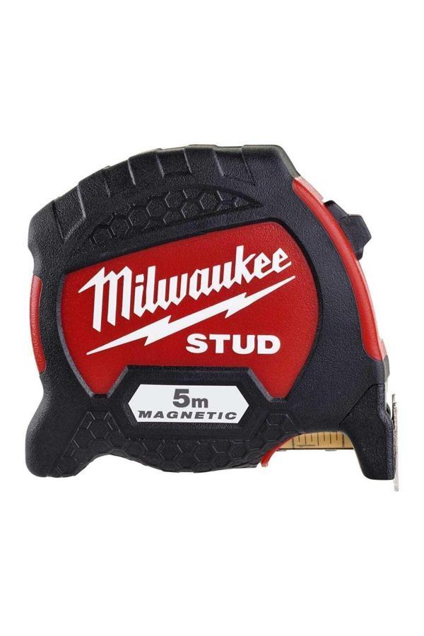 MilwaukeeT4932471626 Şerit Metre Stud Manyetik Metre Gen2 5 Metre X24mm - Image 1