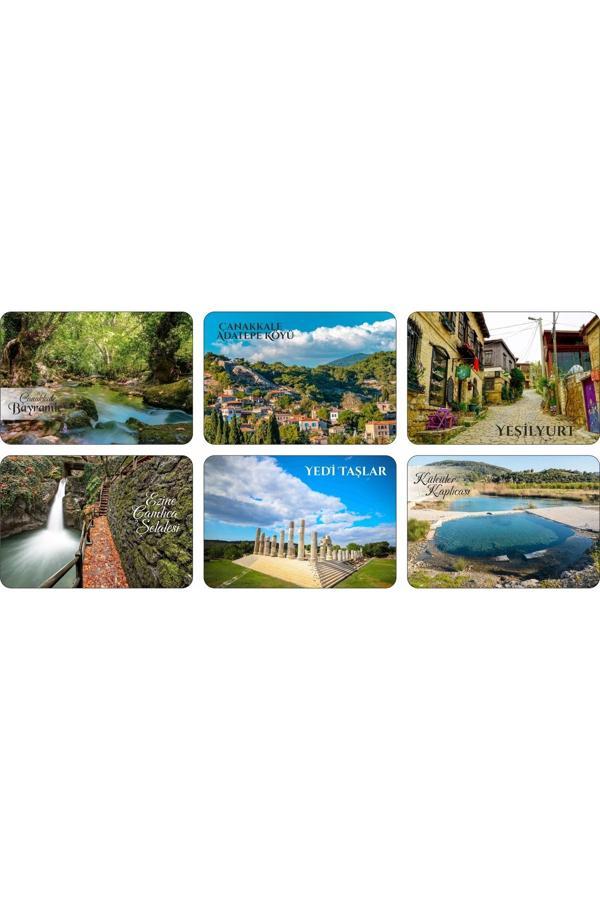 Photo Garage Buzdolabı Magneti - Çanakkale - Ahşap Magnet Marmara Bölgesi - Image 1