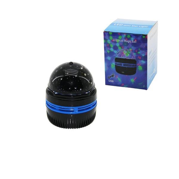 MİNİ GECE LAMBASI PİLLİ - USBLİ GÜN IŞIK - RENKLİ IŞIK RENK DEĞİŞTİRME - MANUEL DÖNERLİ (5060) - Image 1