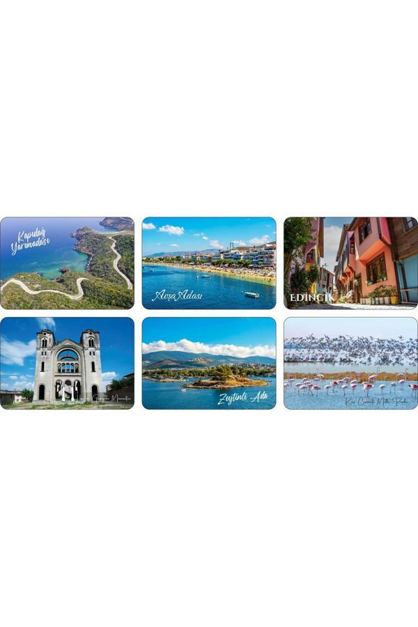 Photo Garage Buzdolabı Magneti - Erdek - Ahşap Magnet Marmara Bölgesi - Image 1