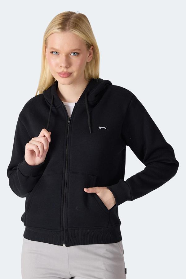 Slazenger MILIO I Kadın  Siyah Sweatshirt - Image 1