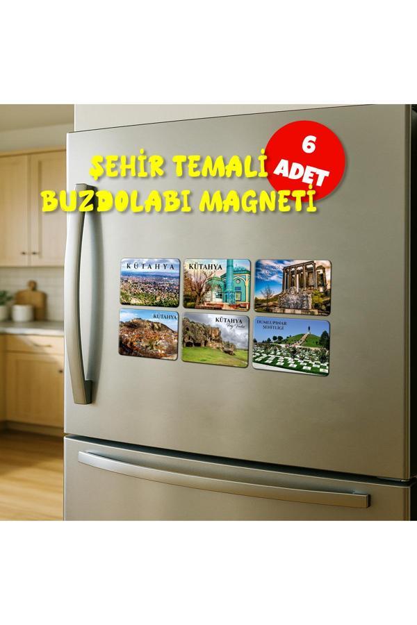 Photo Garage Buzdolabı Magneti - Kütahya - Ahşap Magnet Ege Bölgesi - Image 1