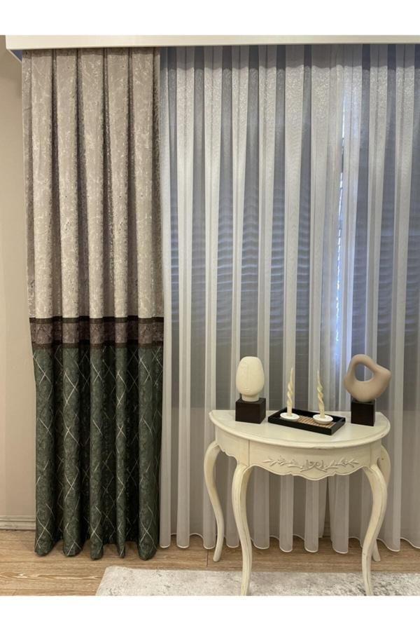 Brillant Liva Alita Model 1/2,50 Pile Fon Perde - Image 1