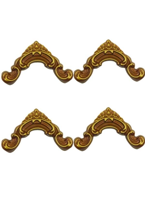 Miva Konsept Dekoratif Poliüretan 4 Cm Uyumlu  Duvar Çıtası 4Lü  Köşe Motifi (Set 111-4) - Image 1