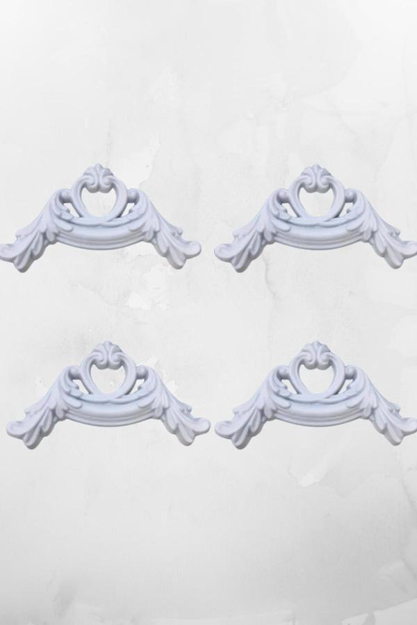 Miva Konsept Dekoratif Poliüretan Boyanabilir 2.5 Cm Uyumlu Duvar Çıtası Köşe Motifi 4 Adet (Set 116-4) - Image 1