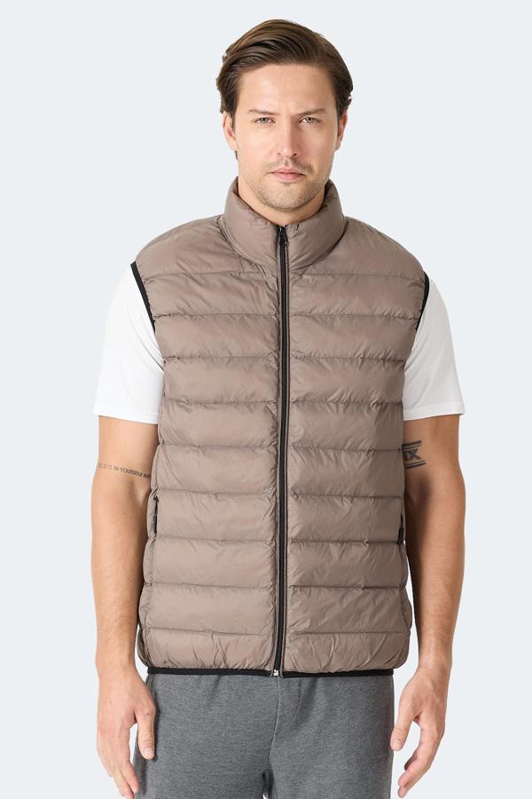 Slazenger BARROS Erkek  Kahve Yelek - Image 1
