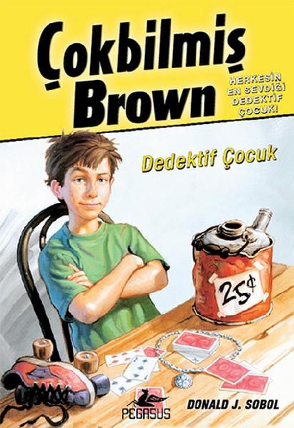 Çokbilmiş Brown 1 - Dedektif Çocuk - Pegasus Yayınevi - Image 1