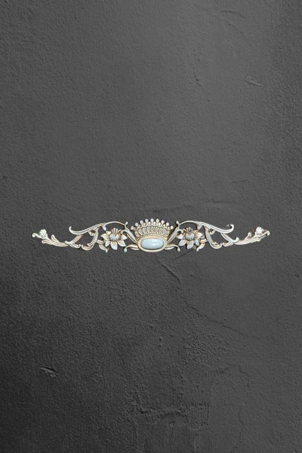 Miva Konsept Dekoratif Poliüretan Tavan-Duvar-Mobilya -Dekor-Kapı Tacı (34,5 Cm X 5 Cm) - Image 1