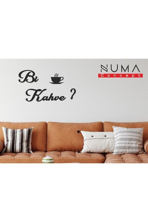Numa Concept Bi Kahve? Duvar Yazısı Mdf Duvar Dekorasyon Lazer Kesim - Image 1