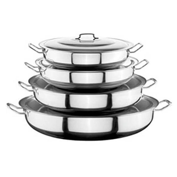 Öztiryakiler Sığ Helvane Tencere, Kapaklı, 80x20 Cm, 90 Lt - Image 1