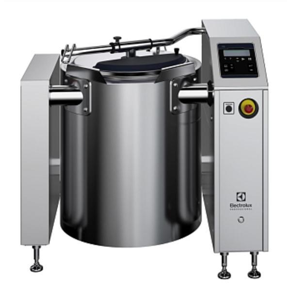 Electrolux Professional Elektrikli Kaynatma Kazanı, Variomix 80 Lt, Ayaklı, Kapaklı, Gıda Sensörlü, Otomatik Su Doldurma Ve Seviye Kontrollü. Y=600 SM6V80F - Image 1