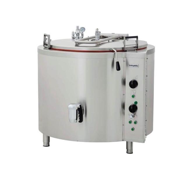 Öztiryakiler Kaynatma Tenceresi, İndirekt, Elektrikli, 400 Lt-sabit Model - Image 1