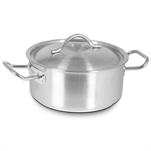 Öztiryakiler Kapaklı Silindirik Tencere, 24x10,5 Cm - Image 1