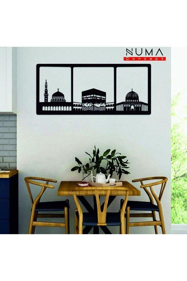 Numa Concept Cami Kabe Tablosu Büyük Boy Mdf Dini Islami Tablo Duvar Dekorasyon Lazer Kesim 37X84 - Image 1