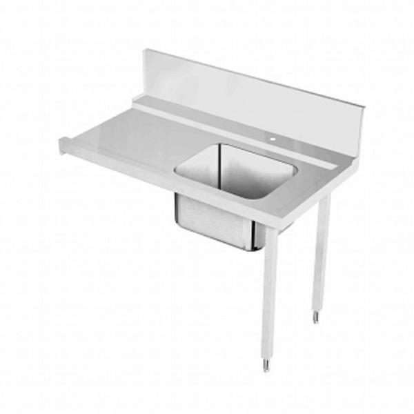 Electrolux Professional Konveyörlü Tip Bulaşık Makineleri İçin Evyeli Ön Yıkama Tezgahı, Sağdan>sola, 1300 Mm BHRPT6B11R - Image 1