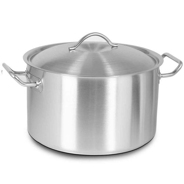 Öztiryakiler Kapaklı Silindirik Tencere, 36x17 Cm - Image 1