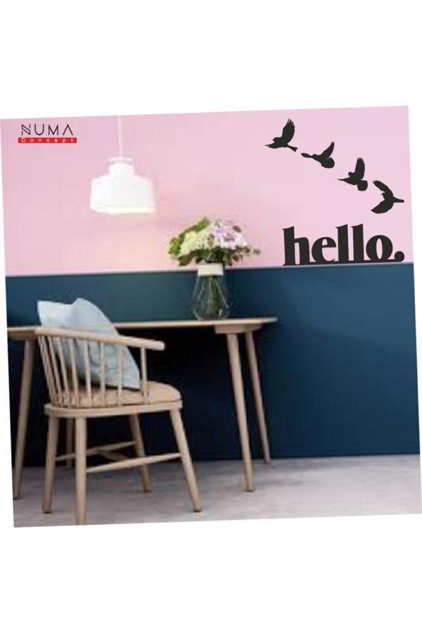 Numa Concept Hello 4'Lü Kuş Duvar Dekorasyon Ürünleri Kaçırılmaz Paket - Image 1
