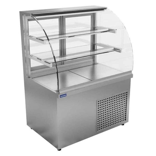 Öztiryakiler Bombe Camlı Sıcak Teşhir Dolabı, 290 Lt, 120x70x135 Cm - Image 1