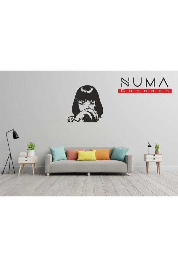 Numa Concept Pulp Fiction V.1 Mdf Duvar Dekorasyon Lazer Kesim 32X32 Cm - Image 1