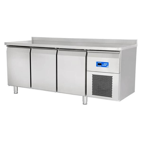 Öztiryakiler 3 Inox Kapılı Yatay Tip Derin Dondurucu, Tag 370 Lmv, 304 Kalite - Image 1