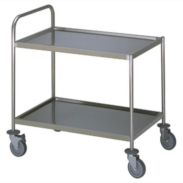 Electrolux Professional 2 Katlı Servis Arabası, İtme Kollu, 600 Mm, Yükseklik=800 STR602HV - Image 1