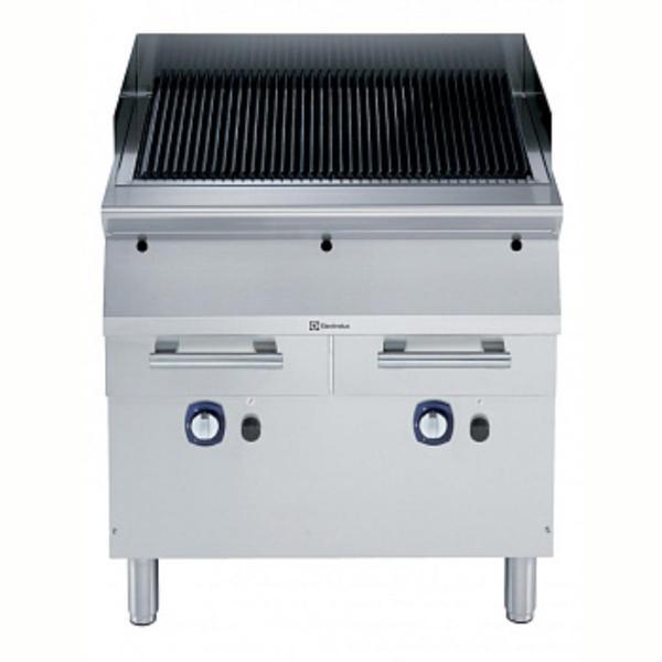 Electrolux Professional Gazlı Barbekü-grill, Çift Taraflı Döküm Izgaralı (et İçin Yivli, Balık-sebze İçin Düz), Alt Standlı E9GRGHGCFU - Image 1