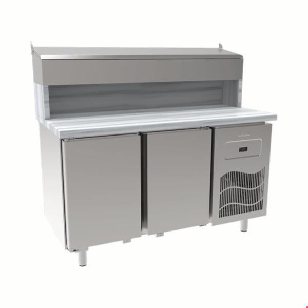 İnoksan Sgm140r - Mermer Tablalı 2 Kapılı Pizza Hazırlık Ünitesi - Image 1