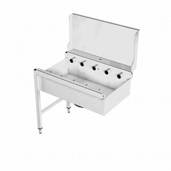 Electrolux Professional Derin Hazneli Ve Sırtlı Kısa Silindirli Konveyör, 900 Mm HSSRDB9SB - Image 1