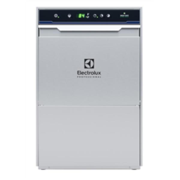 Electrolux Professional Bardak Yıkama Makinesi (küçük), Çift Cidarlı, Elektronik Kontrol, Soğuk Suyla Son Durulama, Drenaj Pompa, Deterjan Ve Parlatıcı Dispenserli, 3 Programlı, 30 Sepet/saat ESICWG - Image 1